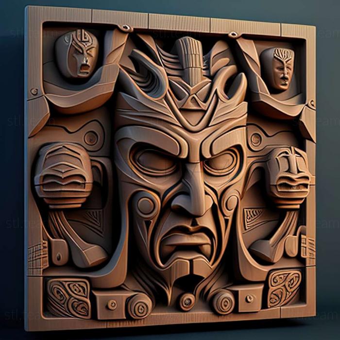 3D model Shadow of the Eternals game (STL)